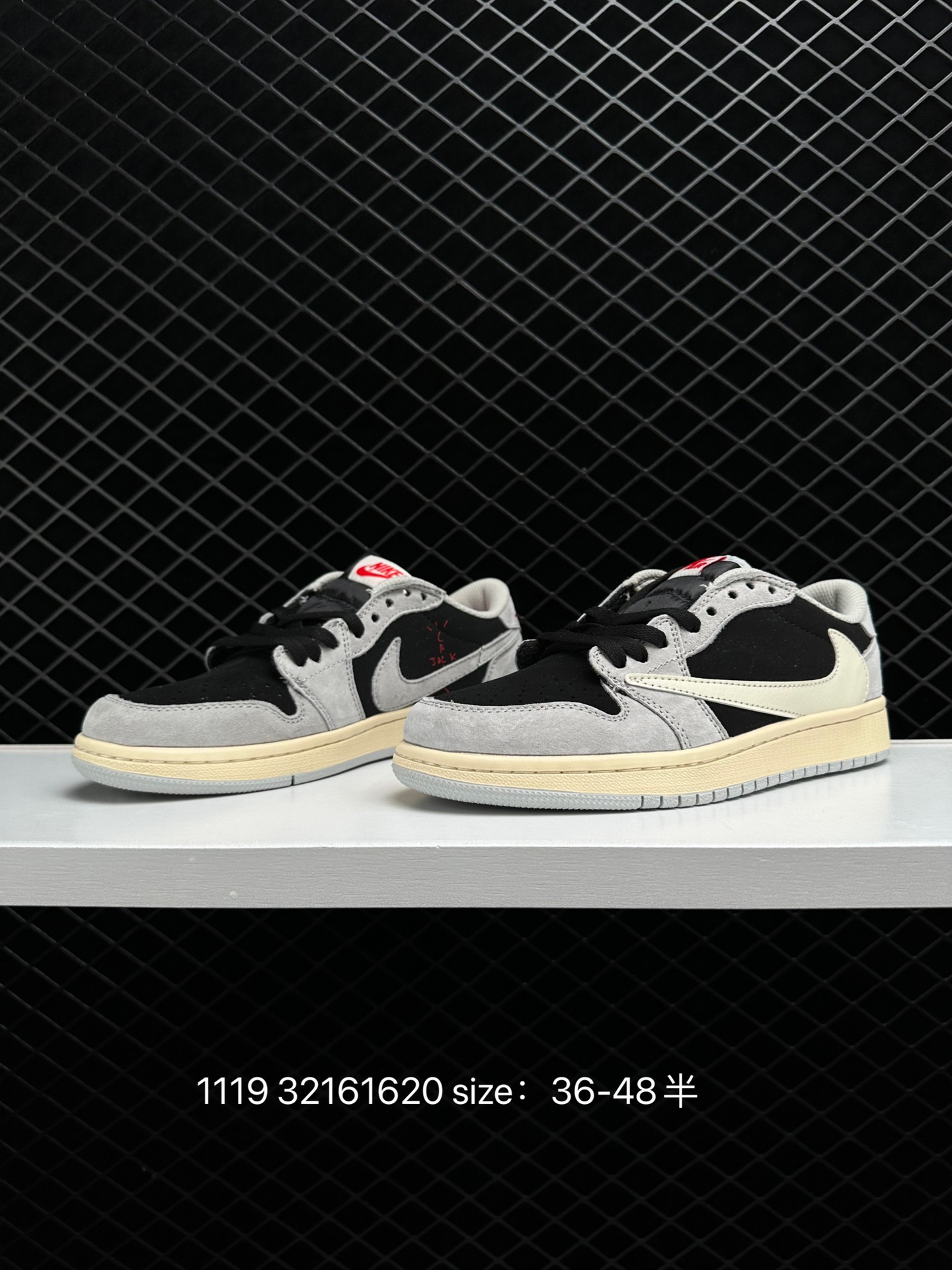 Travis Scott x Air Jordan 1 Low OG “Black Phantom